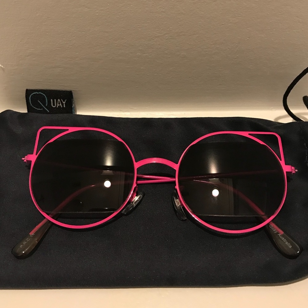 Quay Australia squared cat eye sunglasses
